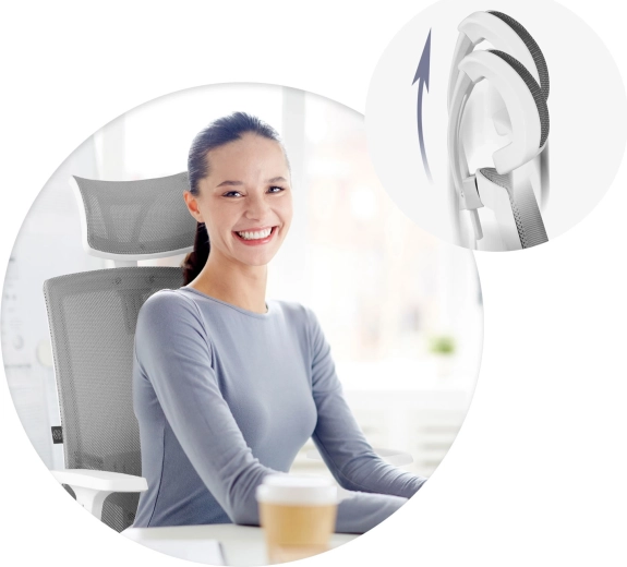 Fully adjustable headrest