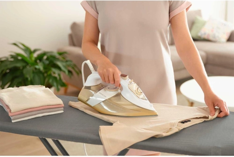 Powerful steam for quick ironing