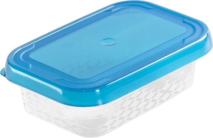 Blue Box taisnstūra pārtikas trauks 0,1 l, zils
