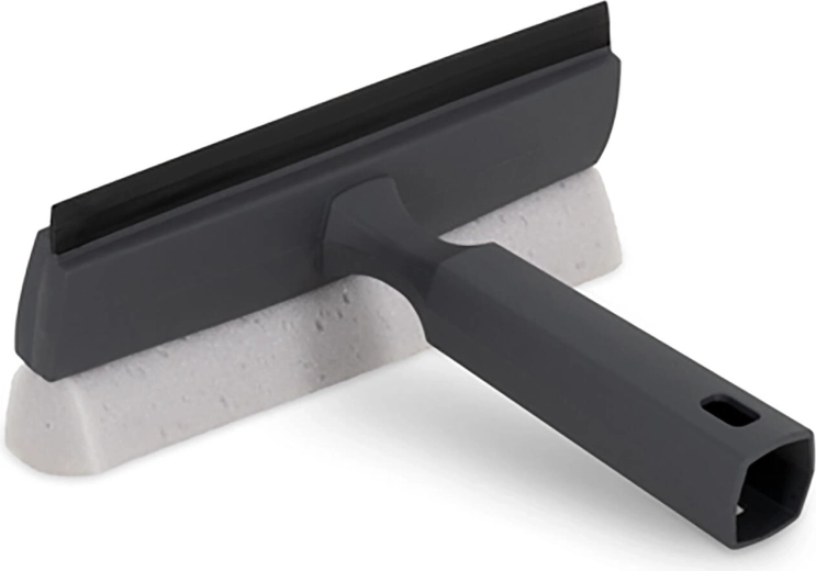 Window squeegee with sponge and rubber 20 cm