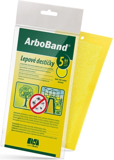 ArboBand dzeltenie līmes slazdi (5 gab.)