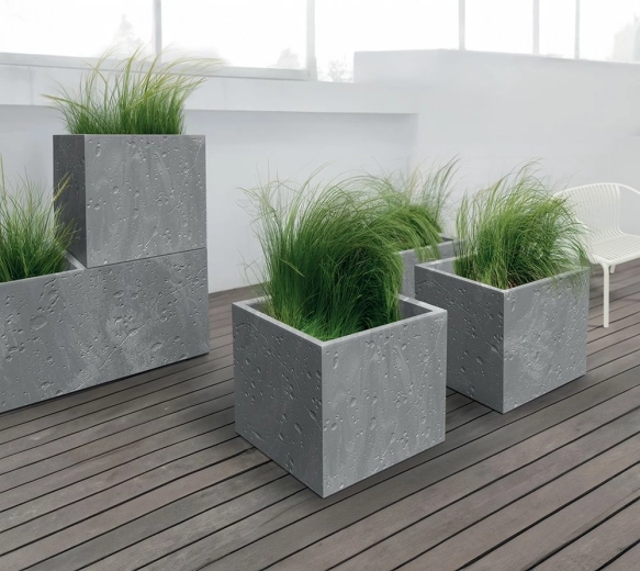 Modern concrete look for indoors and outdoors