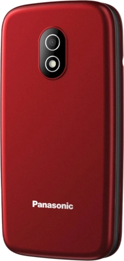 Panasonic KX‑TU410 4G taustiņu telefons sarkans
