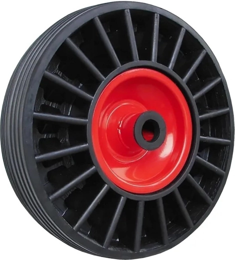 Pilnībā metāla ratiņu ritenis 250 mm, rumbas diametrs 20 mm