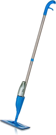 Spray mop with 350 ml tank, microfiber, blue