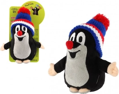 Moravská ústředna Krtek mini with tricolor hat 14 cm