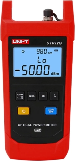Uni-T UT692G optiskais jaudas mērītājs optiskajām šķiedrām
