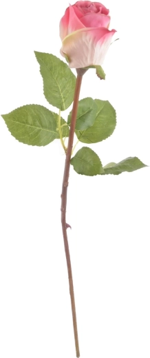 Mākslīga roze rozā 51 cm