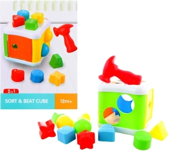 Iesitāmais un formu šķirotājs 2 vienā bērniem