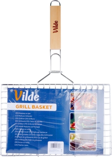 Comfortable wooden handle for safe handling