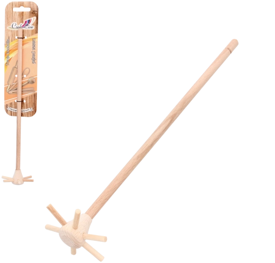 Liela koka putojamā slotiņa maisīšanai 27 cm