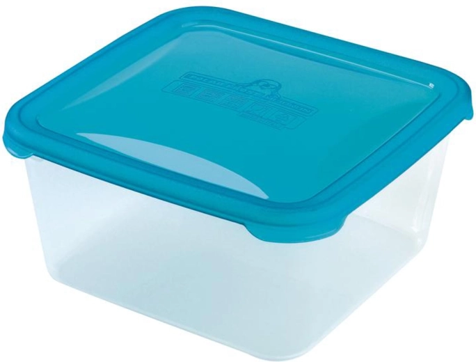 Plastmasas trauks Heidrun Polar Frost 2,4 l, kvadrātveida