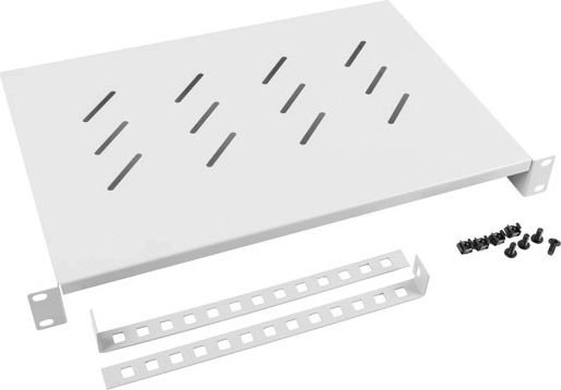 Pārsegi 19" pelēkiem skapjiem 600 mm 1U 483x300 mm