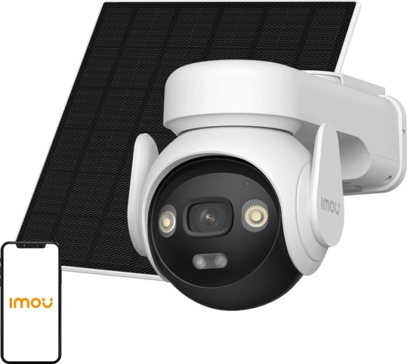 Imou AOV PT KIT 4G āra grozāma IP kamera ar saules paneli 5 MP (bez atmiņas kartes)