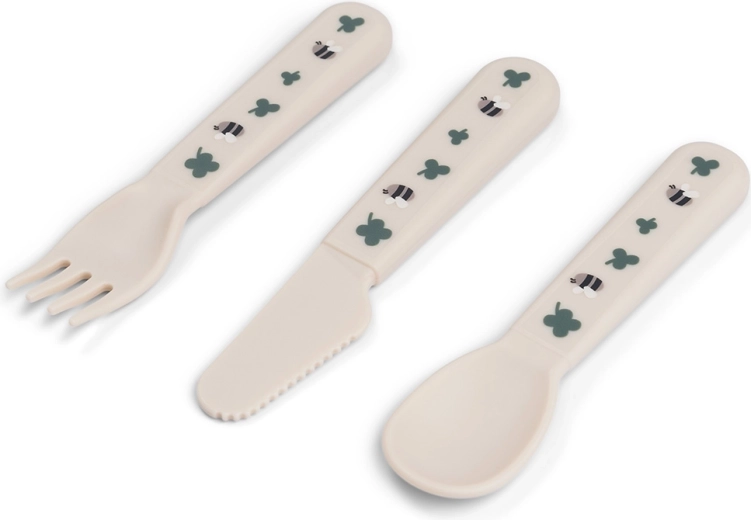 Done by Deer cutlery set Foodie Tiny farm, sand