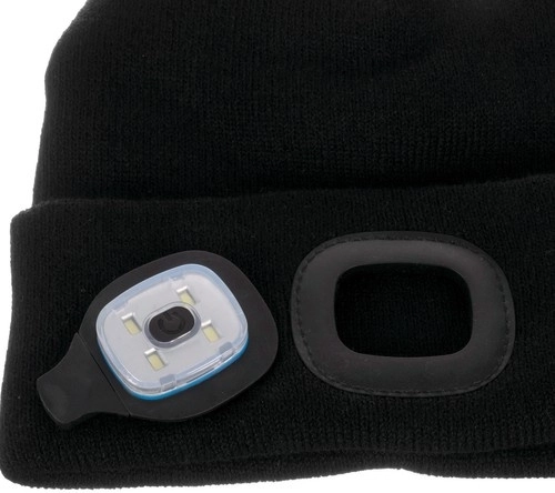 Izņemams LED lukturītis ar 3 režīmiem un USB uzlādi