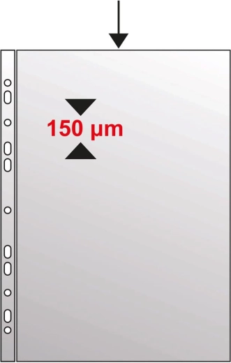 Euro Cover A4 Glossy from Polypropylene 140 Microns