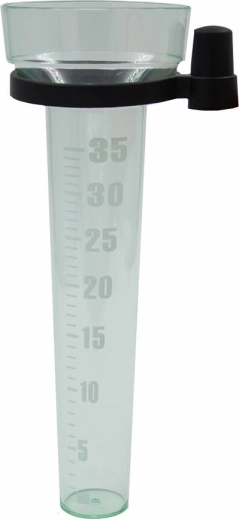 Nokrišņu mērītājs 24 cm ar turētāju