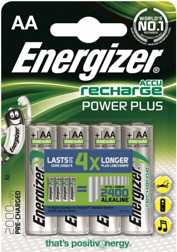 Akumulators ENERGIZER Power Plus AA L91 2000 mAh, 4 gab.