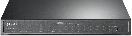 TP-Link SG1210MPE Smart slēdzis 8× Gigabit PoE+ ar 1× Gigabit un 1× SFP
