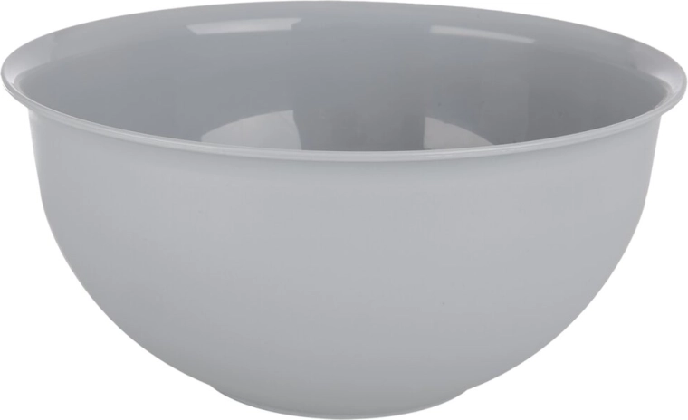 Plastic kitchen bowl Sandy 23.5 cm, grey