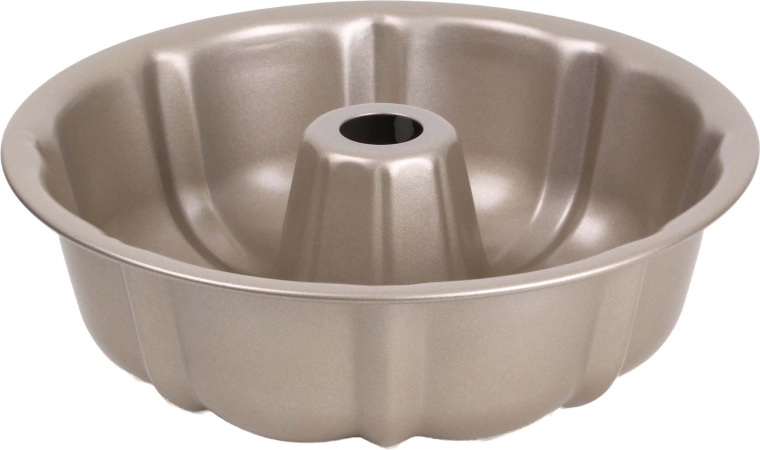 Kitchisimo Gold Carbon Steel Bundt Cake Pan 25.5 × 8 cm