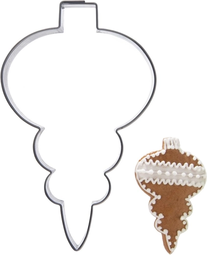 Metāla cepumu formiņa – Ziemassvētku rotājums (spice) 8,8 cm