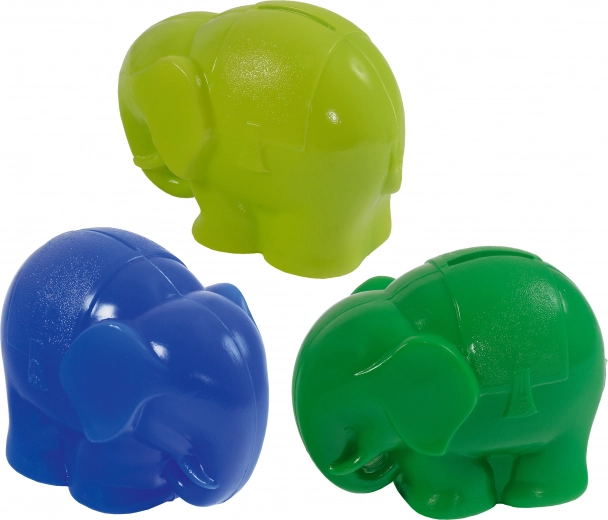 Plastmasas krājkase ziloņa formā