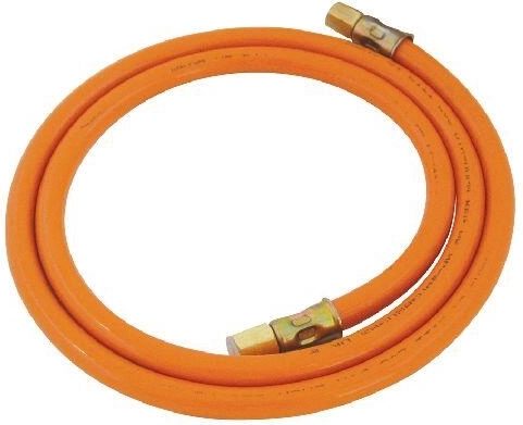 Gāzes šļūtene 1,5 m ar uzgaļiem G1/4″L propāna–butāna gāzei