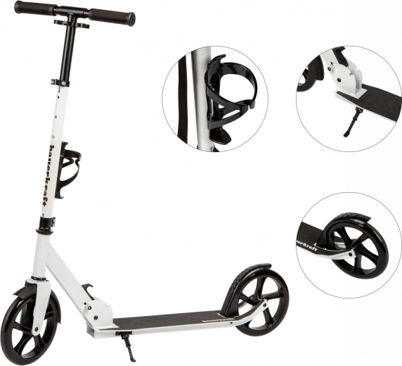 Lieli 200 mm riteņi ar ABEC-7 gultņiem