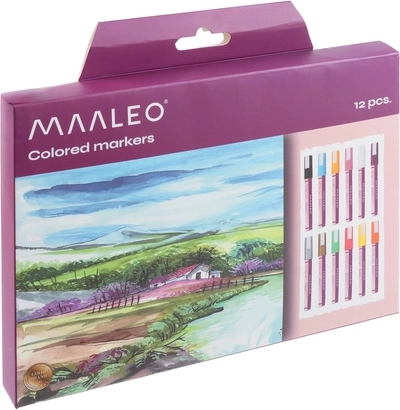 12 košas krāsas maksimālai radošumam