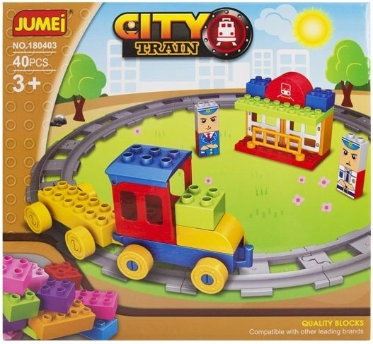 Jumei City vilcieniņš – konstruktors 40 detaļas - 1 gab.