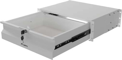 Lanberg atvilktne 19" rack skapim 3U 360 mm pelēka