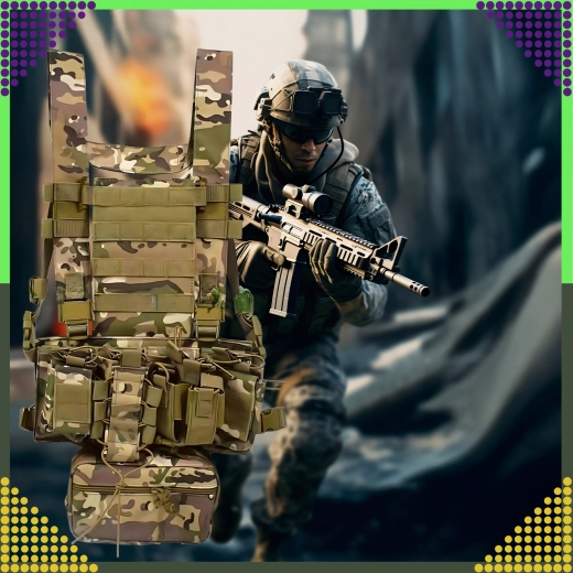 Modular laser-cut MOLLE