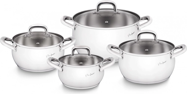 Set of Shape Stainless Steel Pots