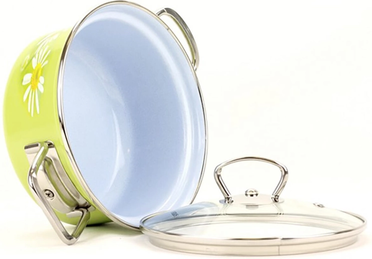 Durable granite enamel for everyday cooking