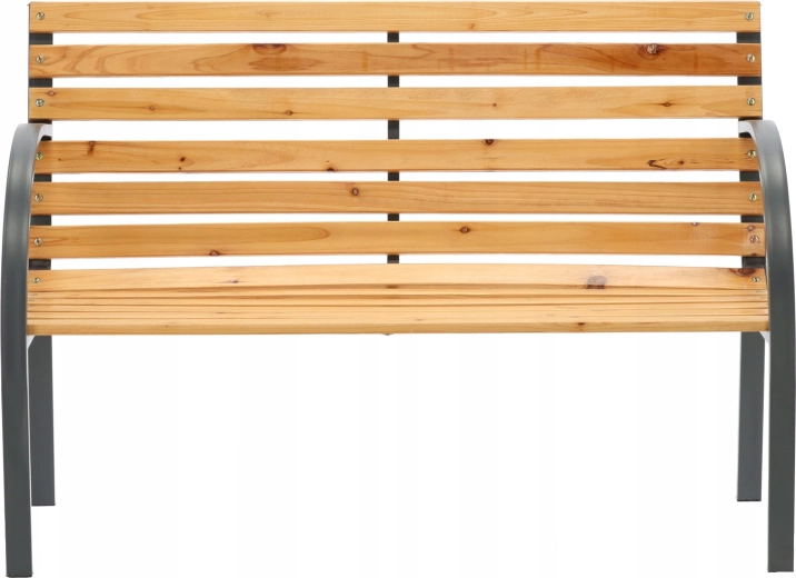 Dārza soliņš Garden Line 120 cm, koka ar tērauda konstrukciju
