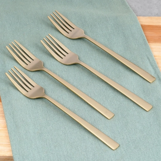 Elegant gold design with a satin effect