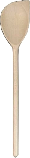 Ovāla koka karote ar stūri 35 cm no dižskābarža koka