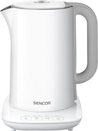 Sencor double-wall electric kettle with temperature control