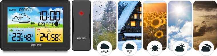 Wireless measurement outdoors and indoors