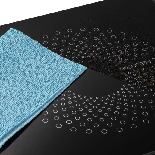 Easy maintenance of the glass-ceramic surface
