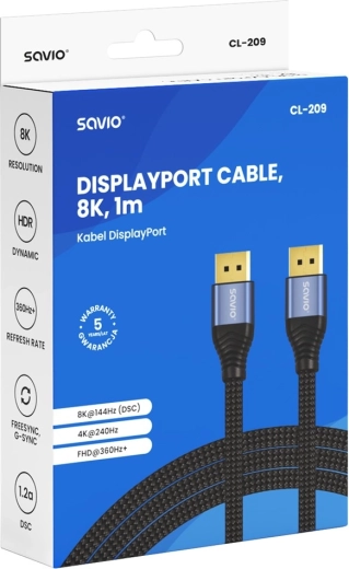 Up to 8K resolution for maximum detail