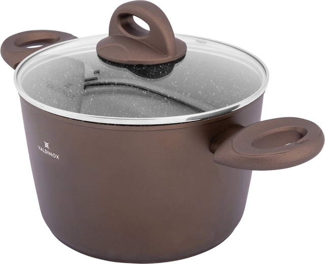 Fast and even heating thanks to forged aluminum