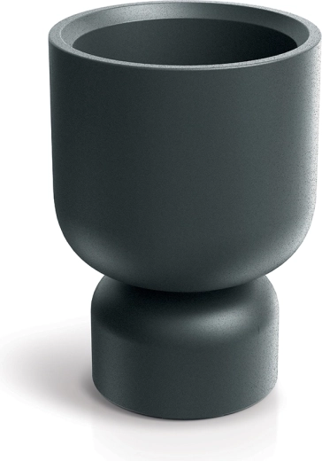 Puķu pods Molta Grail Midl 40 cm grafīta krāsā