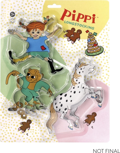 Pippi – Cookie Cutter Set (3 pcs)