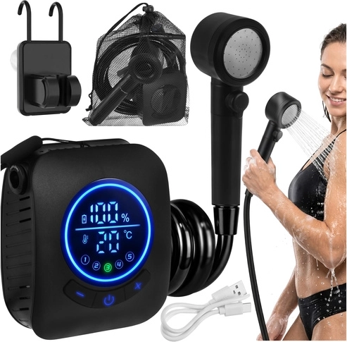 Jaudīgs 8000 mAh akumulators dušai jebkur