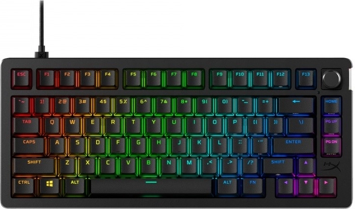 Spēļu mehāniskā tastatūra HYPERX Alloy Rise 75