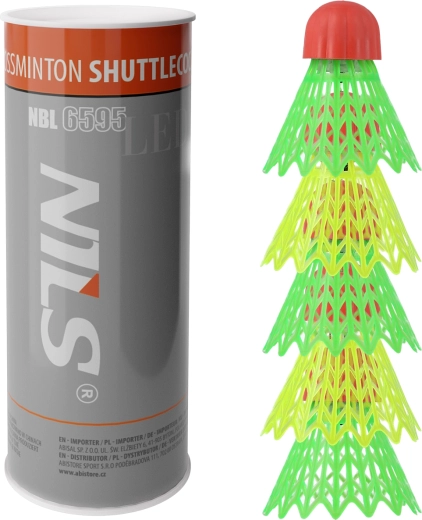 Crossminton bumbiņas ar LED NILS NBL6595 – 5 gab.