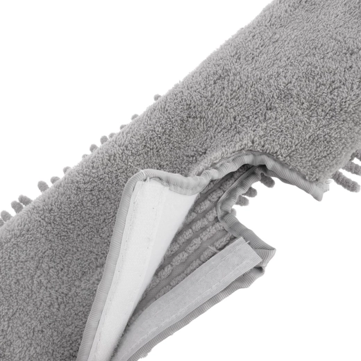 Easy replacement and attachment to the mop head